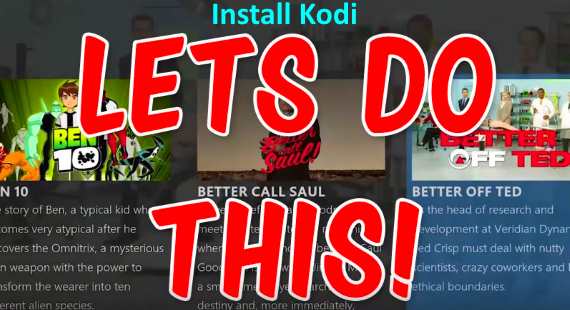 install Kodi video